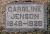 Caroline (Branes) Jenson Grave Marker.jpg